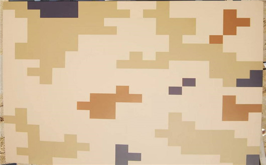 合川荒漠迷彩漆喷涂